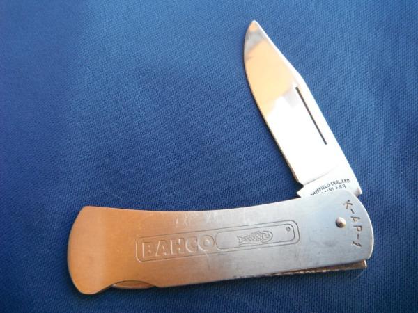 BAHCO K-AP-1 Stainless Steel folding lock-back pocket knife Made in Sheffield England BAHCO K-AP-1 Stainless Steel folding lock-back pocket knife Made in Sheffield England