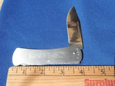 BAHCO K-AP-1 Stainless Steel folding lock-back pocket knife Made in Sheffield England BAHCO K-AP-1 Stainless Steel folding lock-back pocket knife Made in Sheffield England