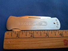 BAHCO K-AP-1 Stainless Steel folding lock-back pocket knife Made in Sheffield England BAHCO K-AP-1 Stainless Steel folding lock-back pocket knife Made in Sheffield England