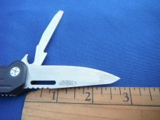 Camillus Pocket Block Multi Tool Pocket Knife Titanium/420 Steel Blade G10 Handle Camillus Pocket Block Multi Tool Pocket Knife Titanium/420 Steel Blade G10 Handle