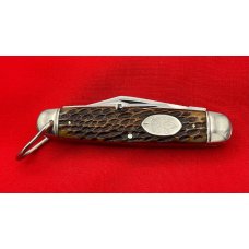 Vintage NEW YORK KNIFE CO Model No. BS1 Official Boy Scouts of America Pocket Knife c.1926-1931 Bone Vintage NEW YORK KNIFE CO Model No. BS1 Official Boy Scouts of America Pocket Knife c.1926-1931 Bone
