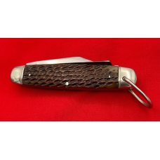 Vintage NEW YORK KNIFE CO Model No. BS1 Official Boy Scouts of America Pocket Knife c.1926-1931 Bone Vintage NEW YORK KNIFE CO Model No. BS1 Official Boy Scouts of America Pocket Knife c.1926-1931 Bone