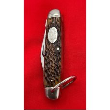 Vintage NEW YORK KNIFE CO Model No. BS1 Official Boy Scouts of America Pocket Knife c.1926-1931 Bone Vintage NEW YORK KNIFE CO Model No. BS1 Official Boy Scouts of America Pocket Knife c.1926-1931 Bone