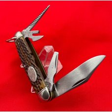 Vintage NEW YORK KNIFE CO Model No. BS1 Official Boy Scouts of America Pocket Knife c.1926-1931 Bone Vintage NEW YORK KNIFE CO Model No. BS1 Official Boy Scouts of America Pocket Knife c.1926-1931 Bone