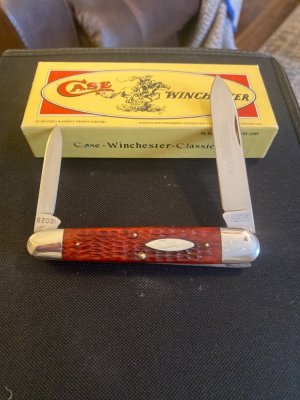 W R Case & Sons Bradford Pa 19USA90 Winchester USA 62091 Red Bone Handle Limited Edition #120 of 250
