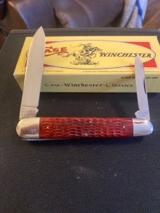 W R Case & Sons Bradford Pa 19USA90 Winchester USA 62091 Red Bone Handle Limited Edition #120 of 250 W R Case & Sons Bradford Pa 19USA90 Winchester USA 62091 Red Bone Handle Limited Edition #120 of 250