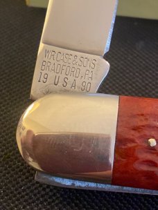 W R Case & Sons Bradford Pa 19USA90 Winchester USA 62091 Red Bone Handle Limited Edition #120 of 250 W R Case & Sons Bradford Pa 19USA90 Winchester USA 62091 Red Bone Handle Limited Edition #120 of 250