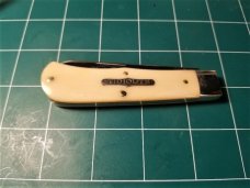 Great Eastern 2007 Tidioute #73 SMOOTH Bone Scout Trapper 3¾" GEC 126 PRODUCED Great Eastern 2007 Tidioute #73 SMOOTH Bone Scout Trapper 3¾" GEC 126 PRODUCED
