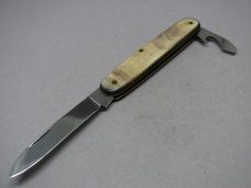 Vintage J. Moede, Solingen Blonde Horn Scaled Pen Knife 95mm Vintage J. Moede, Solingen Blonde Horn Scaled Pen Knife 95mm
