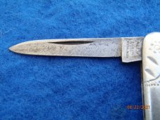 New York Knife Co Aluminum Pen knife pre Hammer Brand 1856-1880 New York Knife Co Aluminum Pen knife pre Hammer Brand 1856-1880