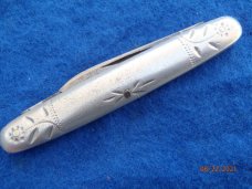 New York Knife Co Aluminum Pen knife pre Hammer Brand 1856-1880
