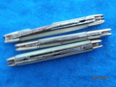 3 Pearl knives for repair Cattaraugus Whittler, New York Knife Co Whittler , Sword Brand  Camillus