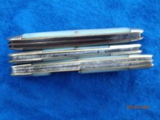 3 Pearl knives for repair Cattaraugus Whittler, New York Knife Co Whittler , Sword Brand  Camillus