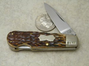 Genella 1977 Bone Lockback Knife