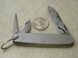 Utica Cutlery Co NY USA Metal Camp/Scout/Utility Knife