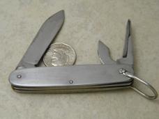 Utica Cutlery Co NY USA Metal Camp/Scout/Utility Knife