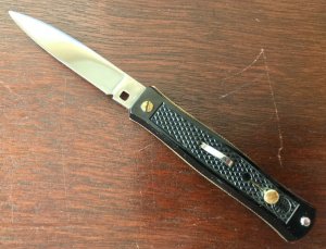 French Bargeon Miniature Switchblade, 5 1/2 Inch, Excellent Unused Condition 