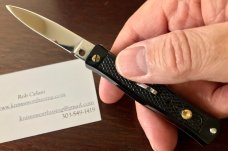 French Bargeon Miniature Switchblade, 5 1/2 Inch, Excellent Unused Condition 