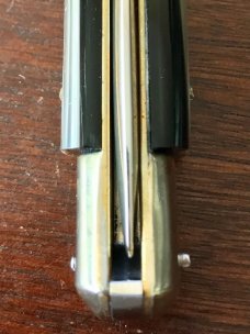 AGA Campolin Picklock Stiletto Switchblade, 2017 Production, Very Nice Horn, New AGA Campolin Picklock Stiletto Switchblade, 2017 Production, Very Nice Horn, New