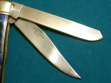 BLUE INDIAN HEAD TRAPPER HUNTING SKINNING SURVIVAL FOLDING POCKET KNIFE KNIVES BLUE INDIAN HEAD TRAPPER HUNTING SKINNING SURVIVAL FOLDING POCKET KNIFE KNIVES