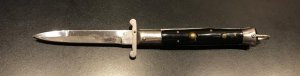 Vintage 1980s Rizzuto Swing-Guard Stiletto Knife 