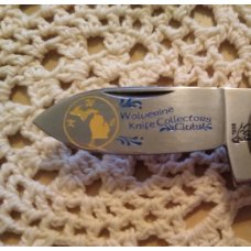 Bulldog Brand Wolverine Knife Collectors Club 1997 2 Blade Knife Bulldog Brand Wolverine Knife Collectors Club 1997 2 Blade Knife