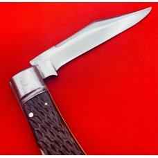 NEW YORK Vintage Rare KNIFE CO 187 Swell Center Lockback Hunting Knife 1882-1931 NEW YORK Vintage Rare KNIFE CO 187 Swell Center Lockback Hunting Knife 1882-1931
