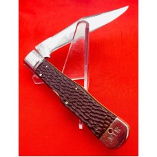 NEW YORK Vintage Rare KNIFE CO 187 Swell Center Lockback Hunting Knife 1882-1931 NEW YORK Vintage Rare KNIFE CO 187 Swell Center Lockback Hunting Knife 1882-1931