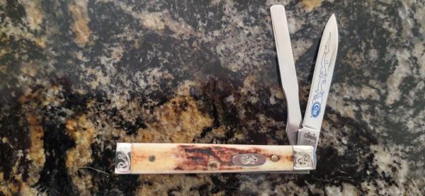 Case XX USA 2006 Bone Stag 5282 SP-SS Baby Doctors Knife Case XX USA 2006 Bone Stag 5282 SP-SS Baby Doctors Knife