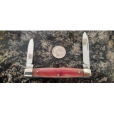 Case XX USA A62042 Pen Knife 10 Dot (1980) Smooth Red Appaloosa Bone Case XX USA A62042 Pen Knife 10 Dot (1980) Smooth Red Appaloosa Bone