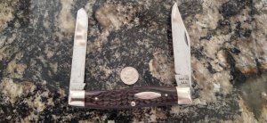 Case XX USA 6 Dot (1974) Pretty Jigged Bone 6275 SP Moose Knife