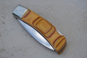 S&W 109W Blackie Collins Design Mint Original Sheath Never Used Never Honed Mirror Polished #26310