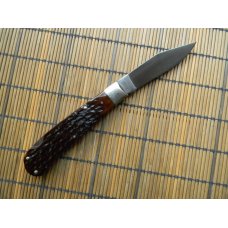 REMINGTON UMC BULLET LOCKBACK KNIFE BONE REMINGTON UMC BULLET LOCKBACK KNIFE BONE
