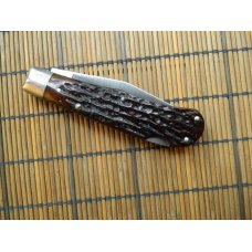 REMINGTON UMC BULLET LOCKBACK KNIFE BONE REMINGTON UMC BULLET LOCKBACK KNIFE BONE