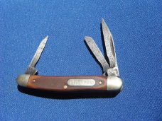 Lot of 3 Schrade Old Timer 720T & 1040T 2 Blade Folding Pocket Knife 1080T 3 Blade Stockman USA MADE