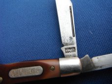 Lot of 3 Schrade Old Timer 720T & 1040T 2 Blade Folding Pocket Knife 1080T 3 Blade Stockman USA MADE