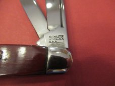 Kutmaster by Utica  Wood Handle Stockman 