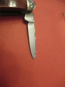 Kutmaster by Utica  Wood Handle Stockman 