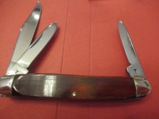 Kutmaster by Utica  Wood Handle Stockman 