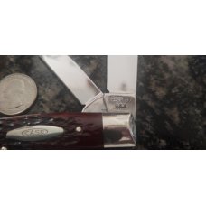 Case XX USA 7 Dot (1973) 6375 Red Bone Large Stockman Knife Case XX USA 7 Dot (1973) 6375 Red Bone Large Stockman Knife