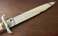 Jeremy Kreis (JTK) Batwing Rizzuto Estileto Milano Switchblade Clone, White Plastic Handle, Unused Jeremy Kreis (JTK) Batwing Rizzuto Estileto Milano Switchblade Clone, White Plastic Handle, Unused
