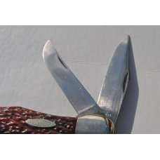 F.A. Bauer 2 Blade Folding Hunter Solingen Germany 1950's Near Mint Little Or No Honing Tarnish F.A. Bauer 2 Blade Folding Hunter Solingen Germany 1950's Near Mint Little Or No Honing Tarnish