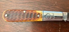 Great Eastern Cutlery Tidioute #151116 TC Barlow, Chestnut Peach Seed Jig Bone Handle, New (GEC 15) Great Eastern Cutlery Tidioute #151116 TC Barlow, Chestnut Peach Seed Jig Bone Handle, New (GEC 15)