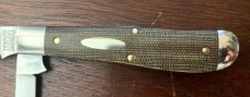 Great Eastern Cutlery Tidioute #922219 Eureka Jack, OD Green Canvas Micarta Handle, New (GEC 92) Great Eastern Cutlery Tidioute #922219 Eureka Jack, OD Green Canvas Micarta Handle, New (GEC 92)