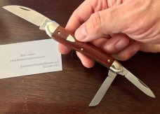 Great Eastern Cutlery Tidioute 380321 English Whittler, Bloodwood Handle, New (GEC 38) Great Eastern Cutlery Tidioute 380321 English Whittler, Bloodwood Handle, New (GEC 38)