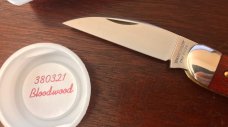 Great Eastern Cutlery Tidioute 380321 English Whittler, Bloodwood Handle, New (GEC 38) Great Eastern Cutlery Tidioute 380321 English Whittler, Bloodwood Handle, New (GEC 38)