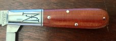 Great Eastern Cutlery Northfield 771218, Barlow, Natural Linen Micarta Handle, (GEC 77), New Great Eastern Cutlery Northfield 771218, Barlow, Natural Linen Micarta Handle, (GEC 77), New