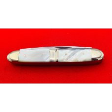 Vintage BOOTH BROS CELEBRATED 3-Blade Stockman Folding Pocket Knife Likely Reproduction NM MOP Vintage BOOTH BROS CELEBRATED 3-Blade Stockman Folding Pocket Knife Likely Reproduction NM MOP