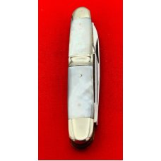 Vintage BOOTH BROS CELEBRATED 3-Blade Stockman Folding Pocket Knife Likely Reproduction NM MOP Vintage BOOTH BROS CELEBRATED 3-Blade Stockman Folding Pocket Knife Likely Reproduction NM MOP