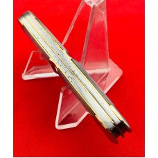Vintage BOOTH BROS CELEBRATED 3-Blade Stockman Folding Pocket Knife Likely Reproduction NM MOP Vintage BOOTH BROS CELEBRATED 3-Blade Stockman Folding Pocket Knife Likely Reproduction NM MOP